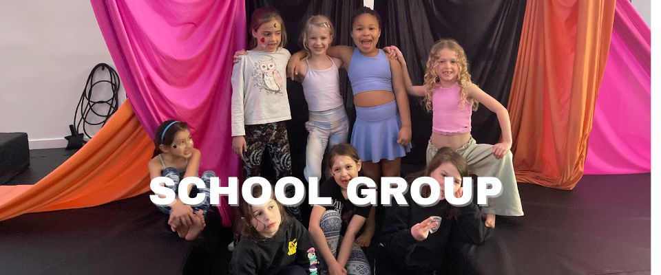 A group of children - book a party.